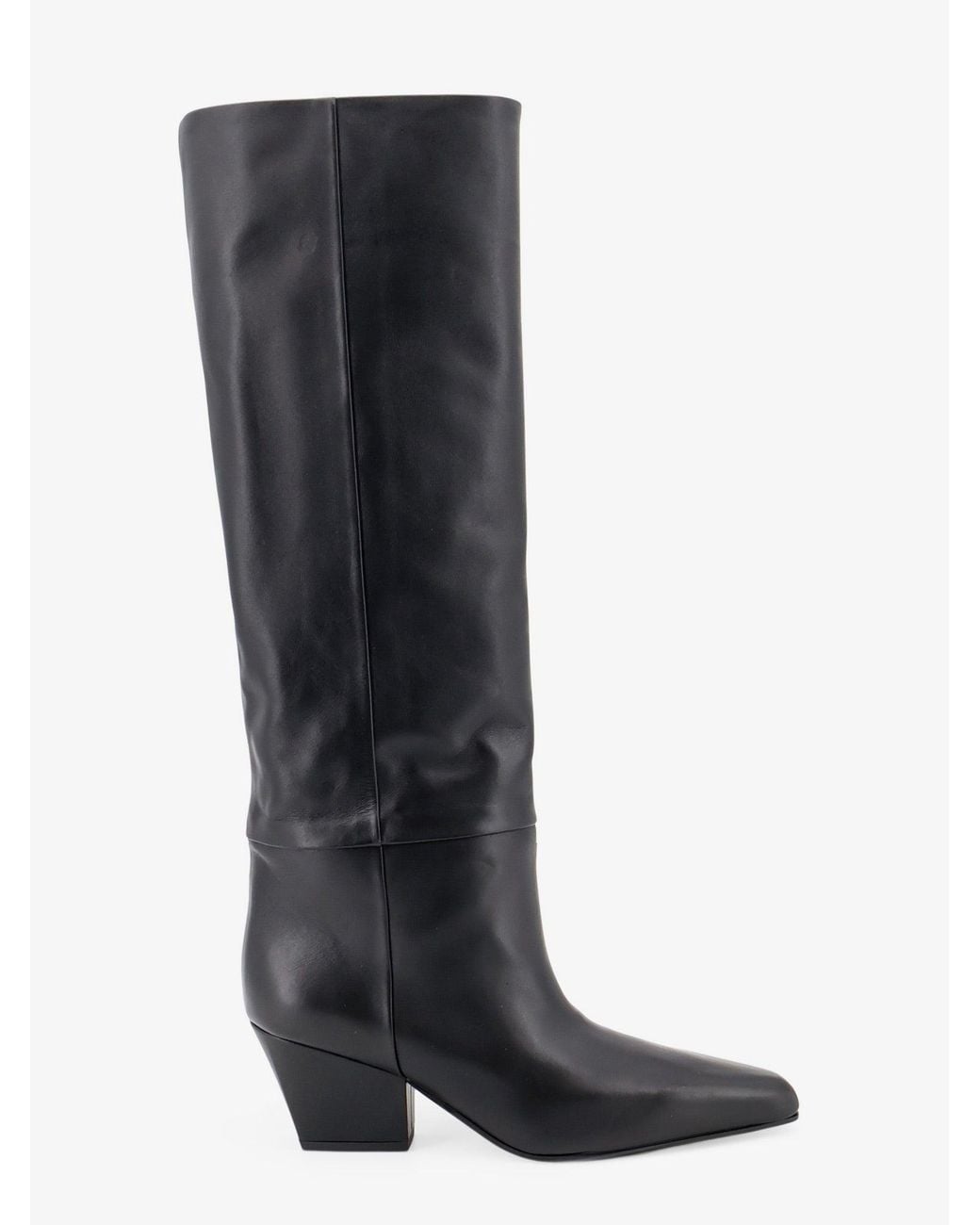 Paris Texas Black Jane Boot 60 Leather Boots