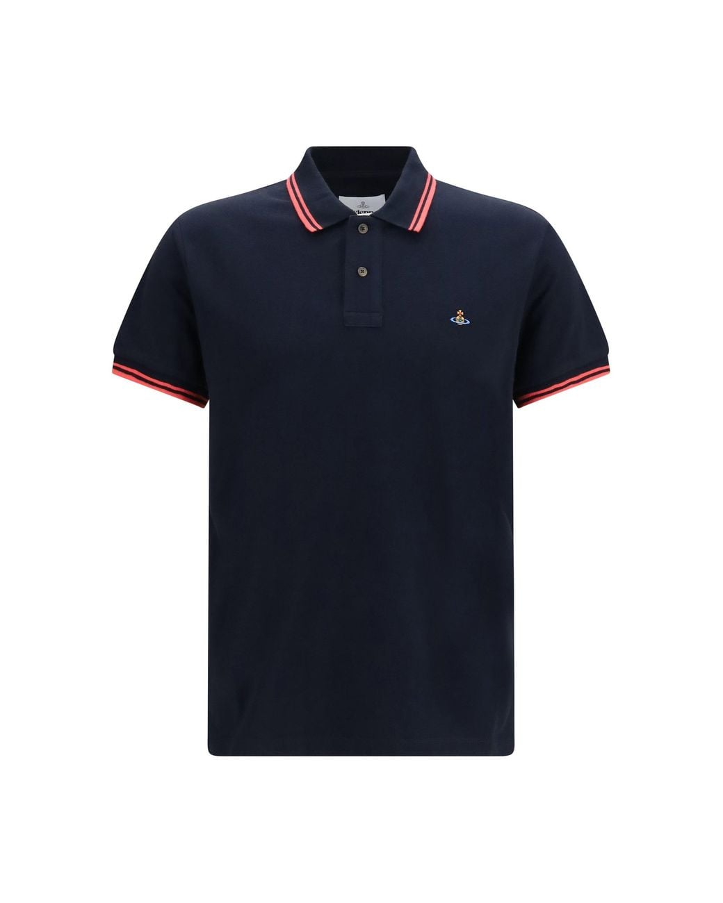 Vivienne Westwood Blue Classic Polo Shirt for men
