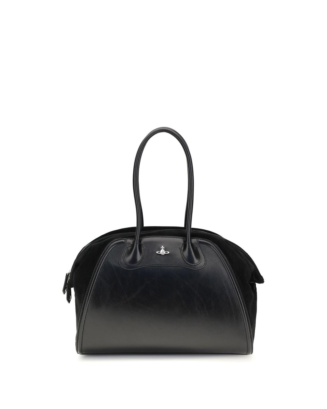 Vivienne Westwood Black Shirley Shoulder Bag