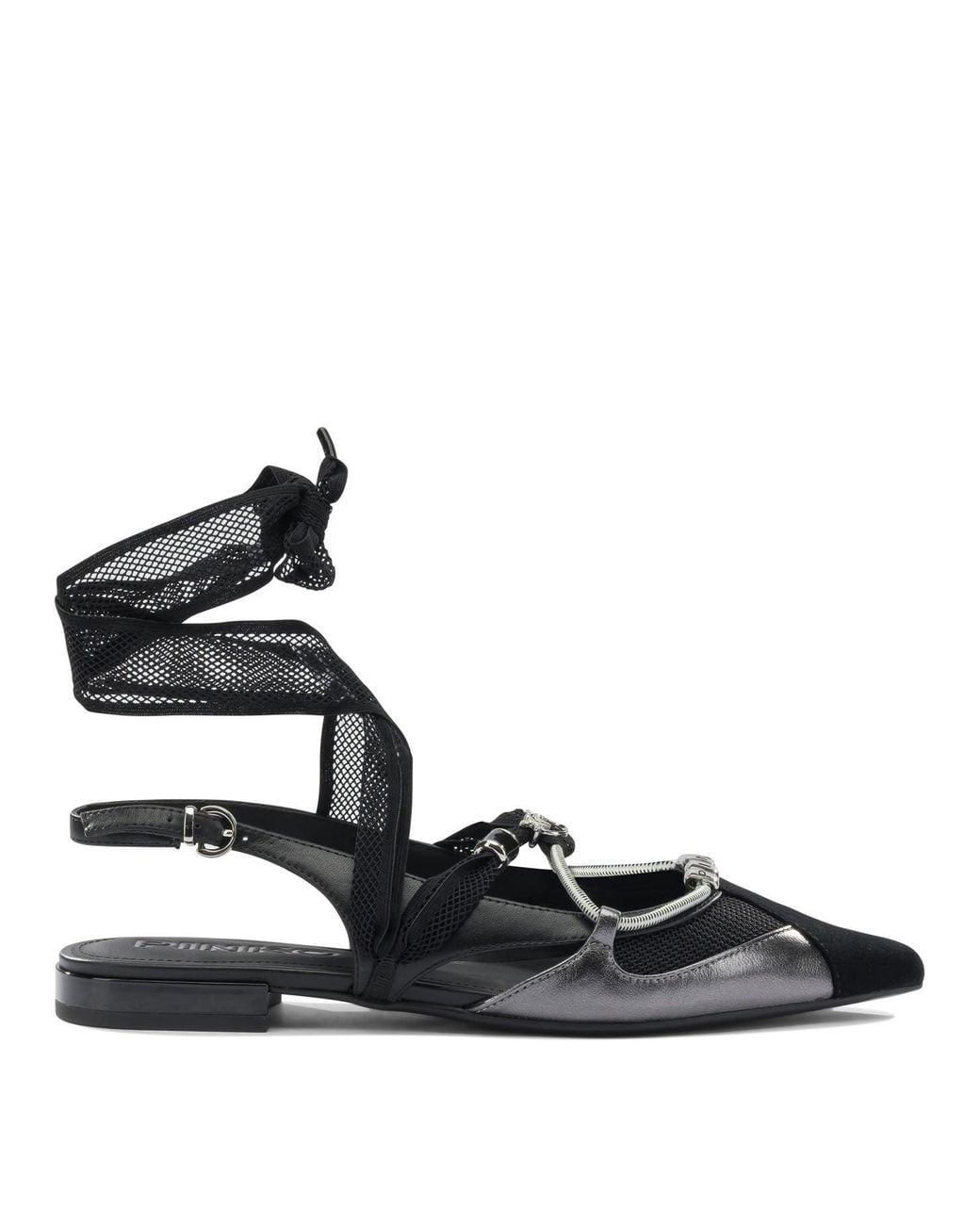 Pinko Black Ballerinas