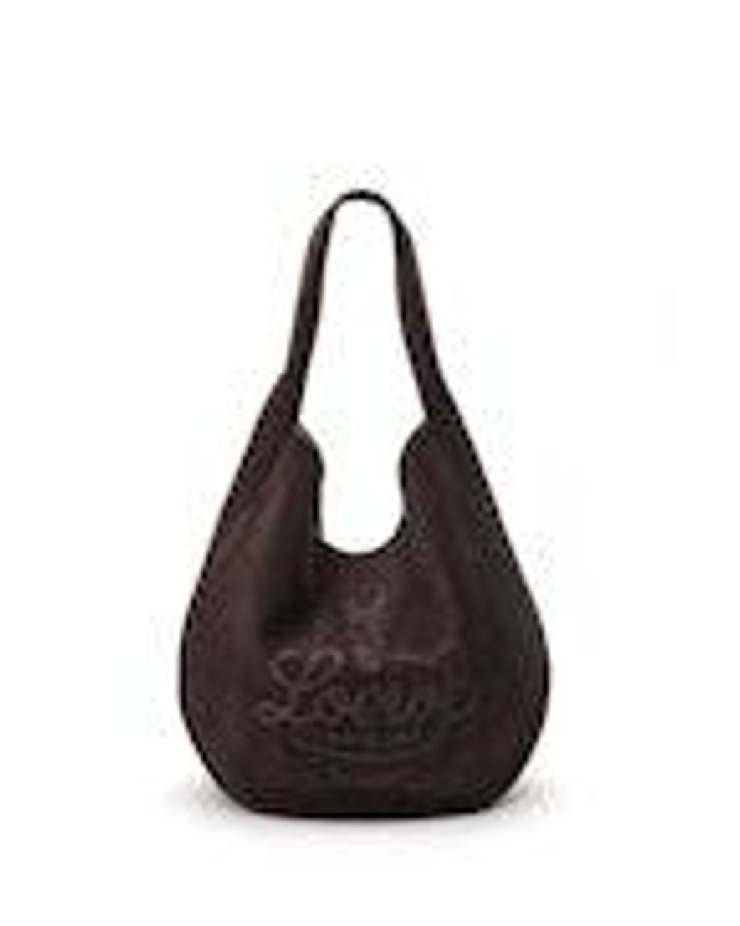 Loewe Black Shoulder Bag Dark for men