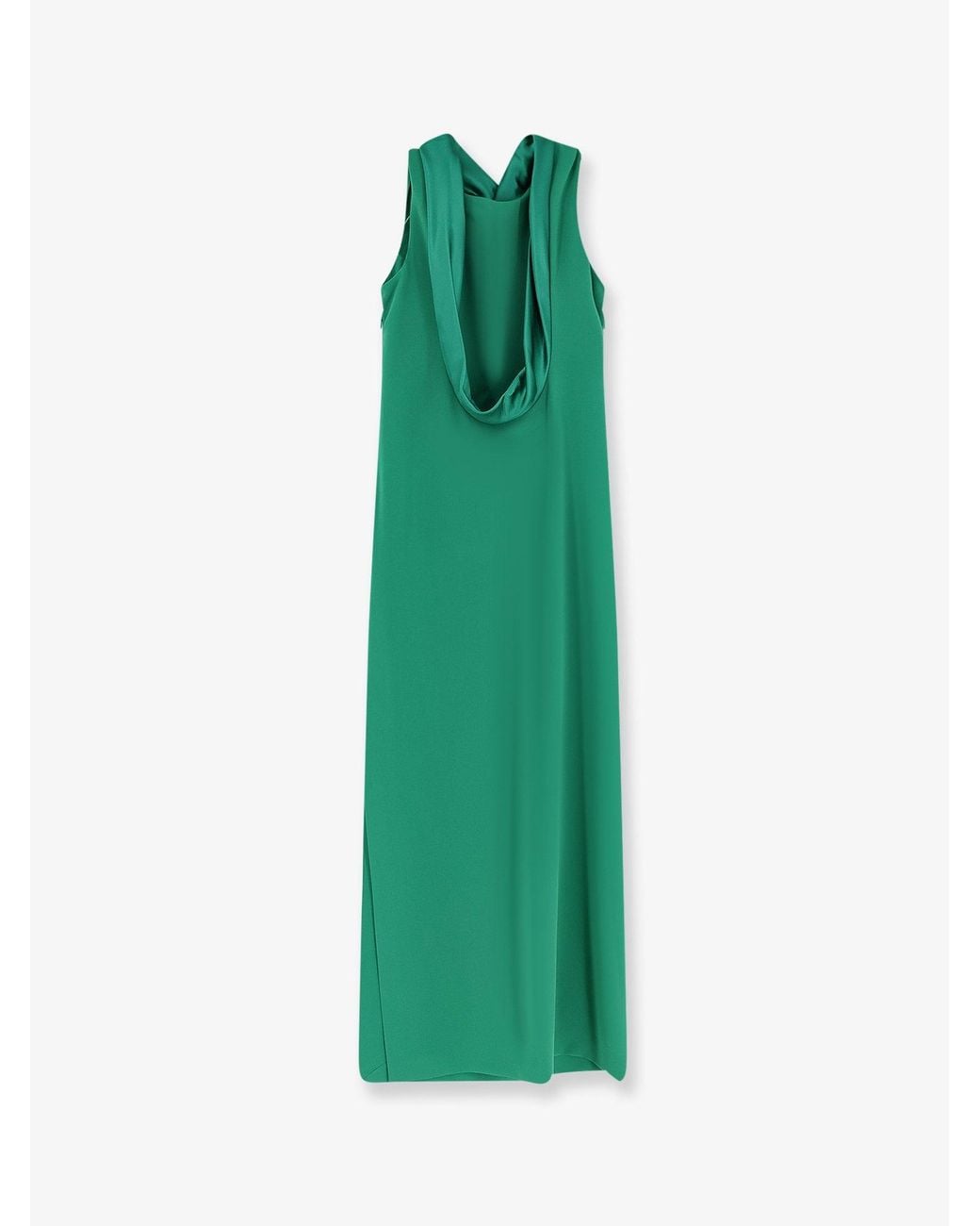 Max Mara Green Dresses Triacetato Poliestere
