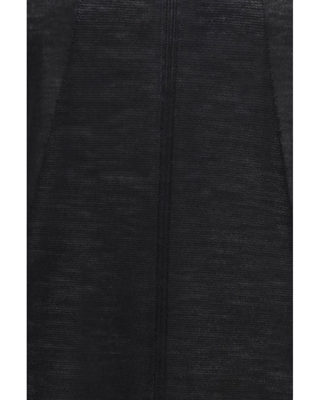Rick Owens Black Biker Level Sweater for men