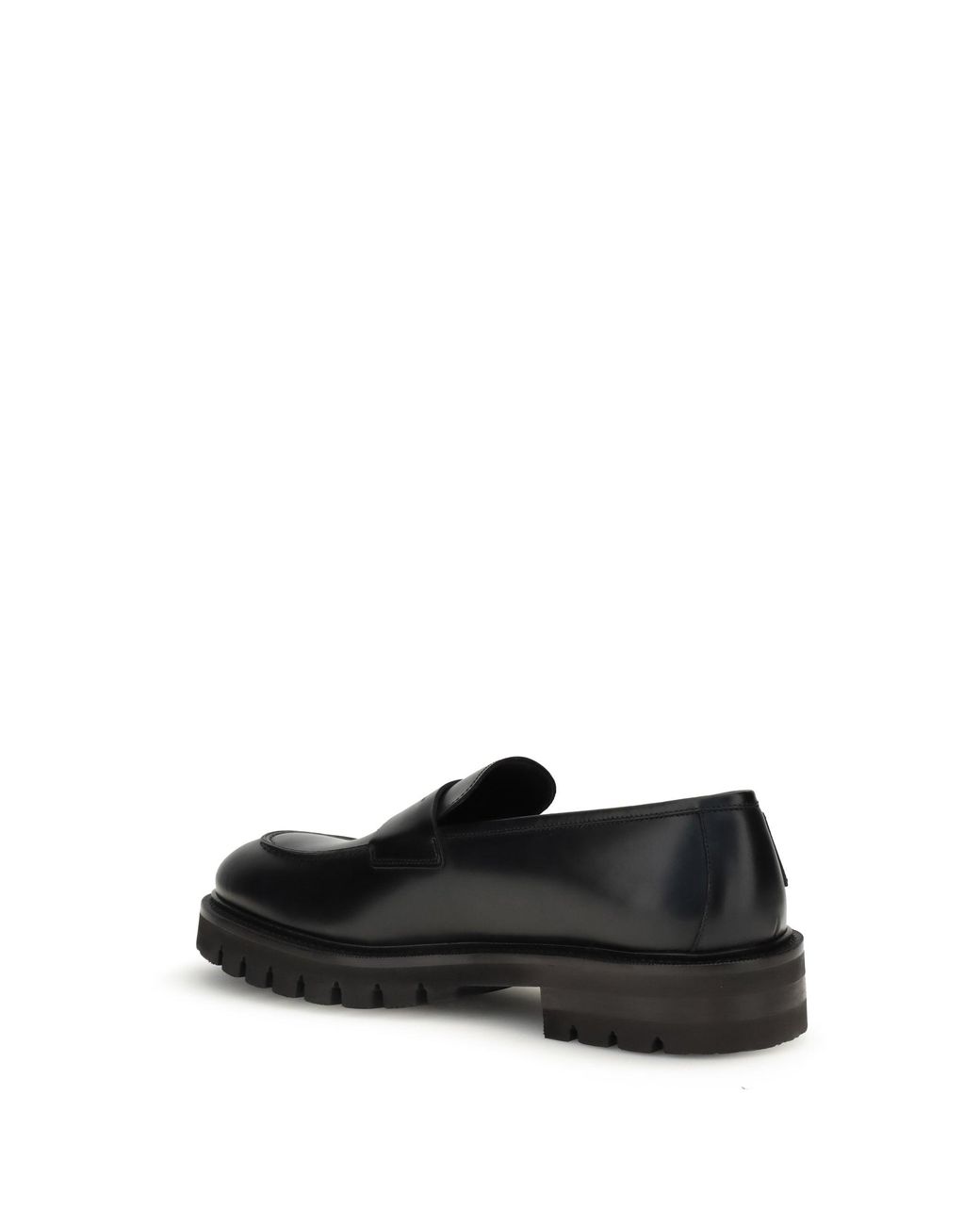 Ferragamo Black Penny Loafers