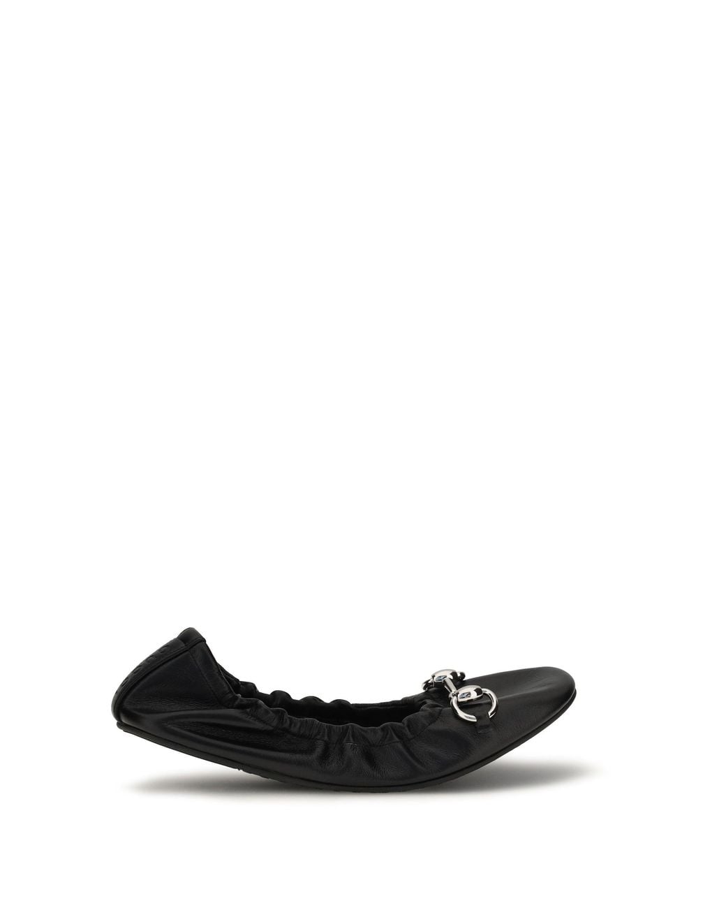 Gucci White Ballerina Flats Prima Ballerinas