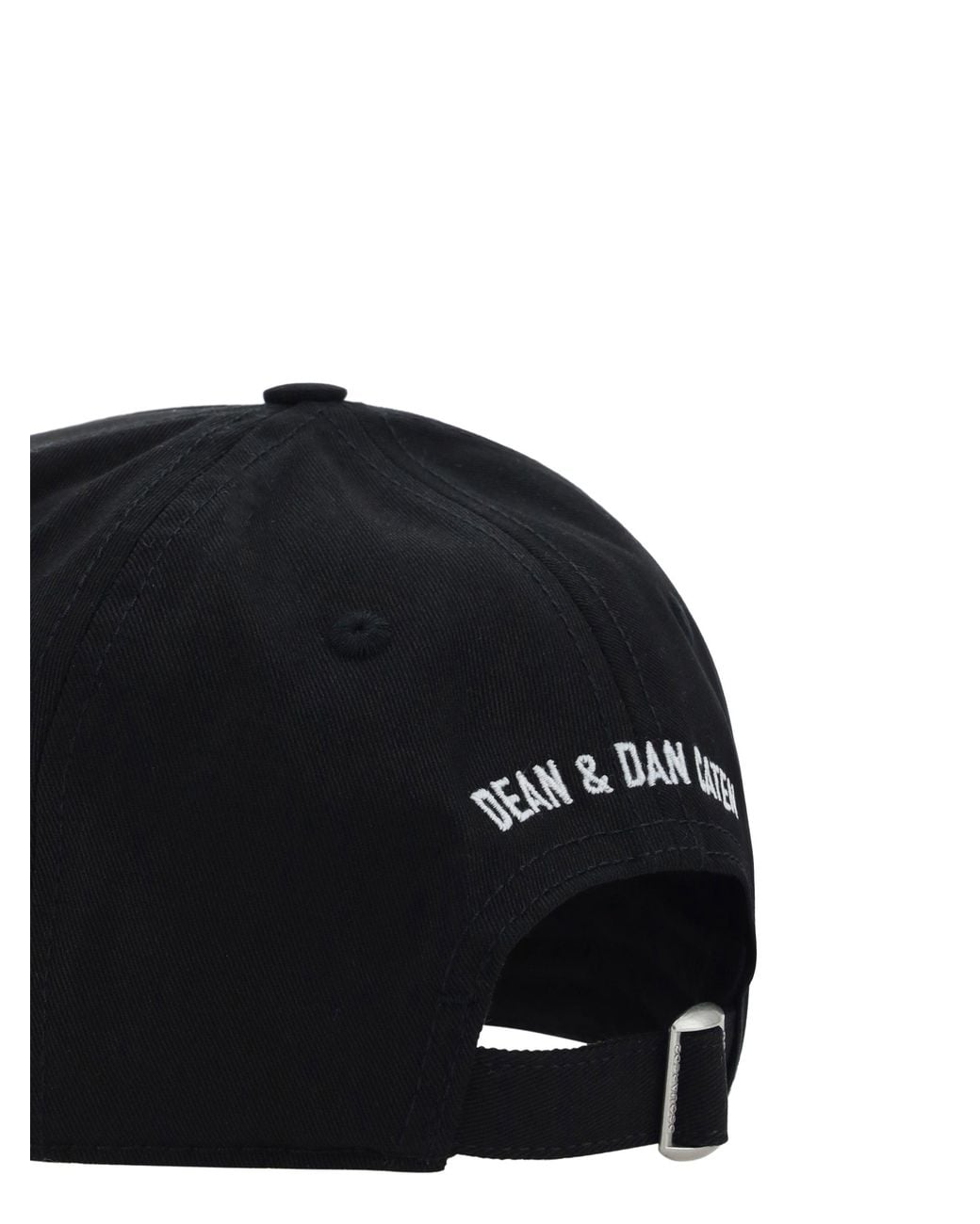 DSquared² Black Technicolor Baseball Cap for men