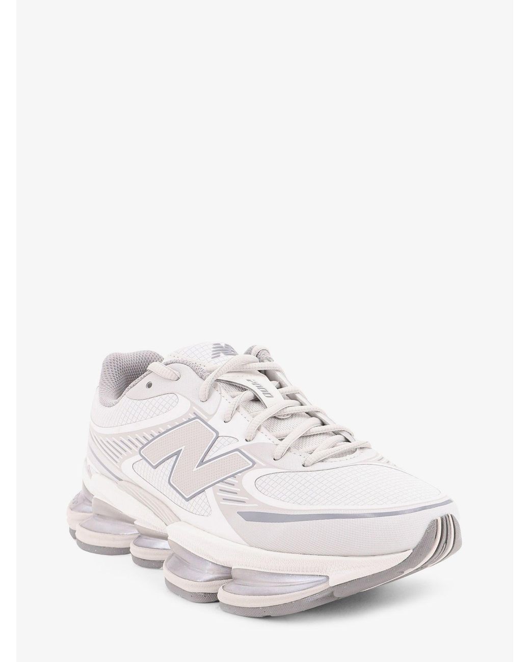 New Balance White U2000 Mesh And Rubber Sneakers for men