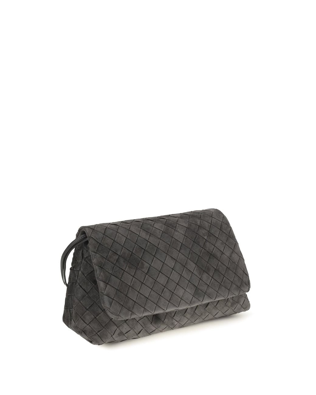 Bottega Veneta Gray Giorno Shoulder Bag