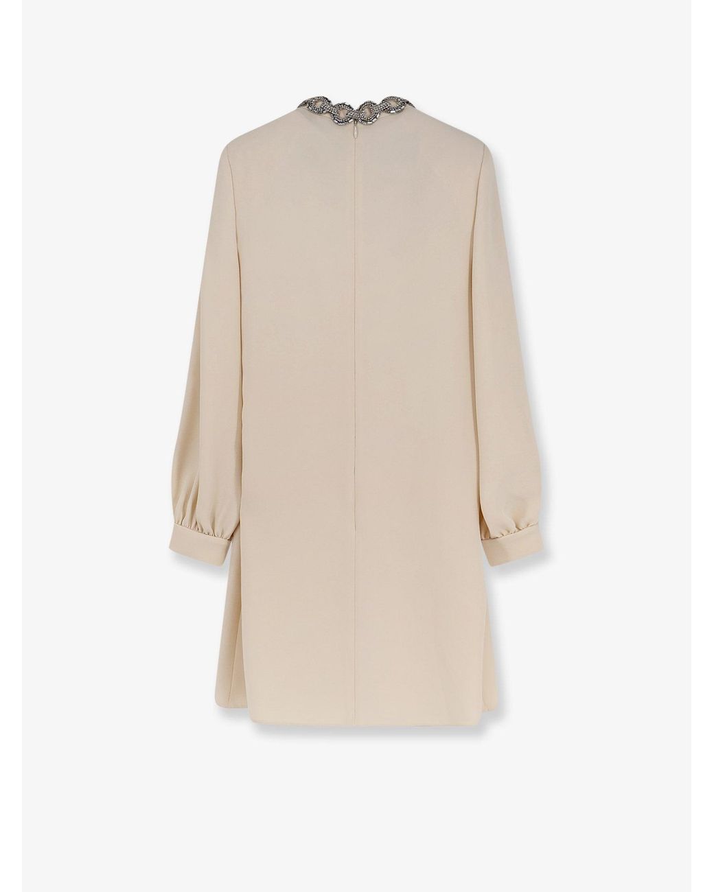 Valentino Natural Mini Dress Cady Couture