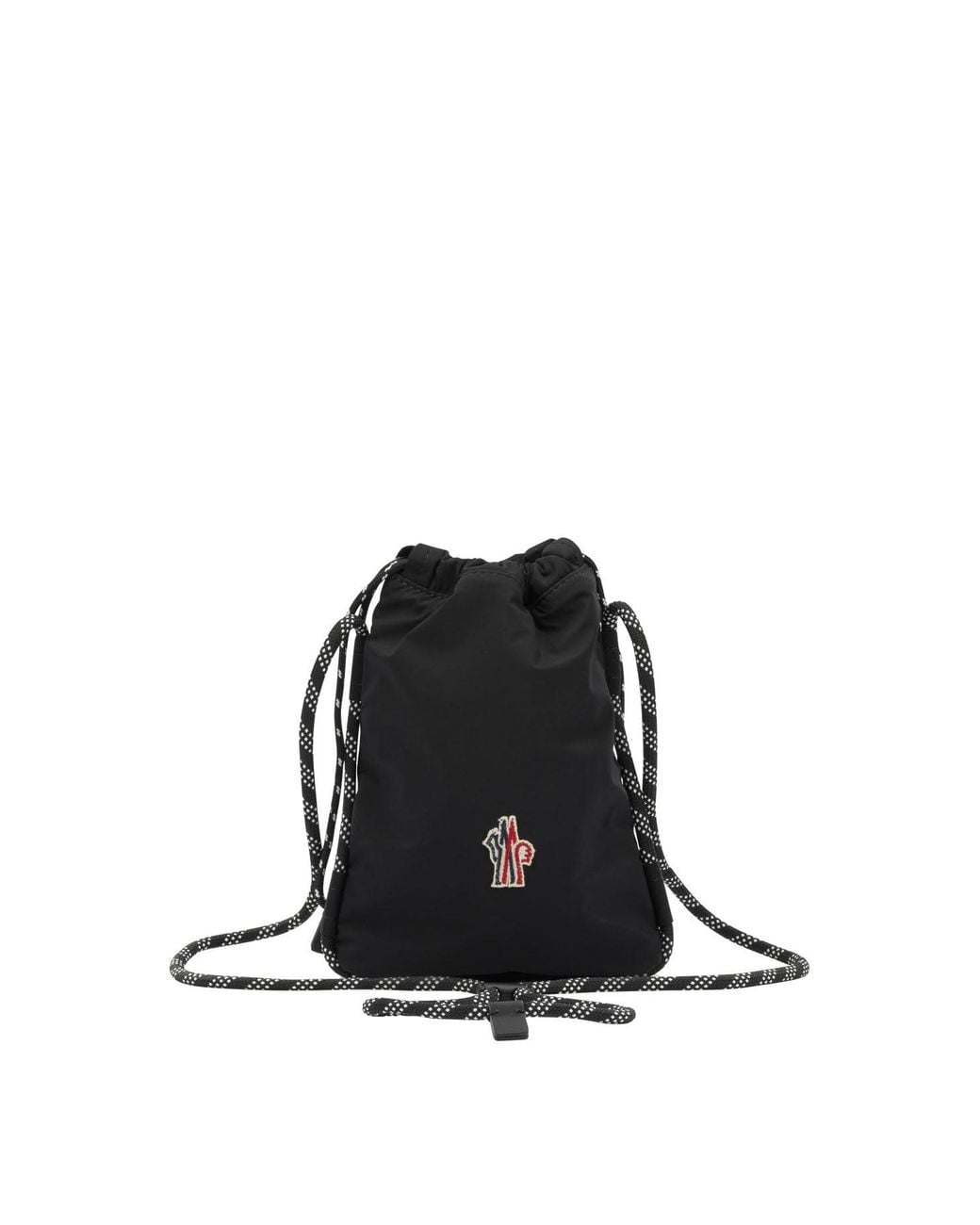 Moncler Black Makaio Small Shoulder Bag for men