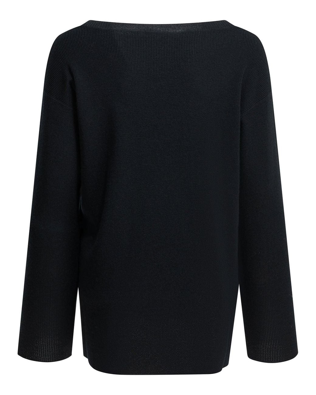 Miu Miu Black Logo Boat Sweater