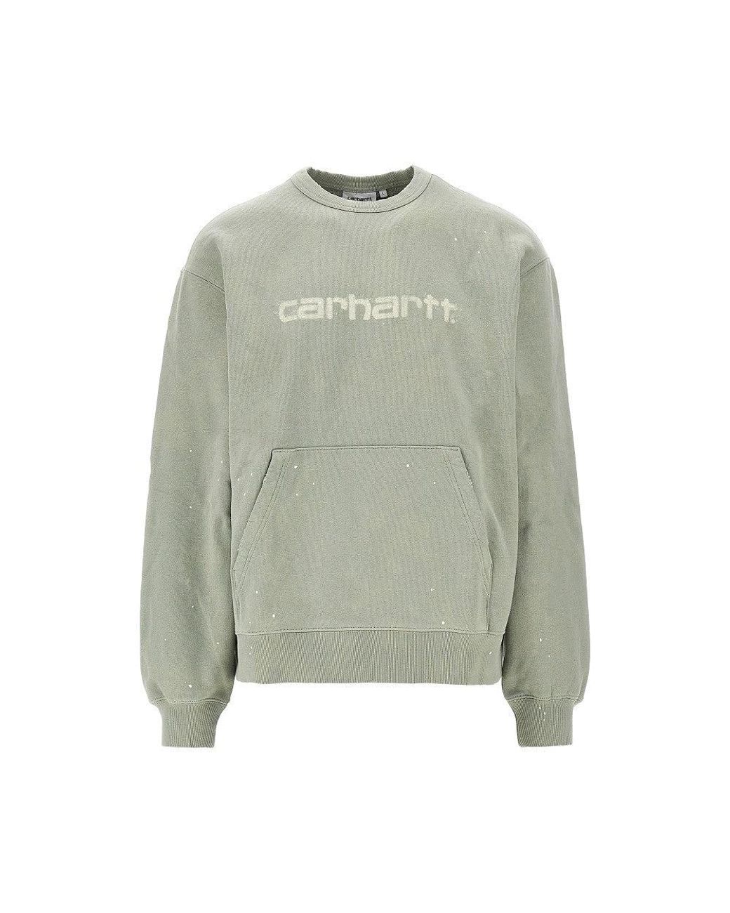 Carhartt Green 'Painter' Crewneck Sweatshirt for men