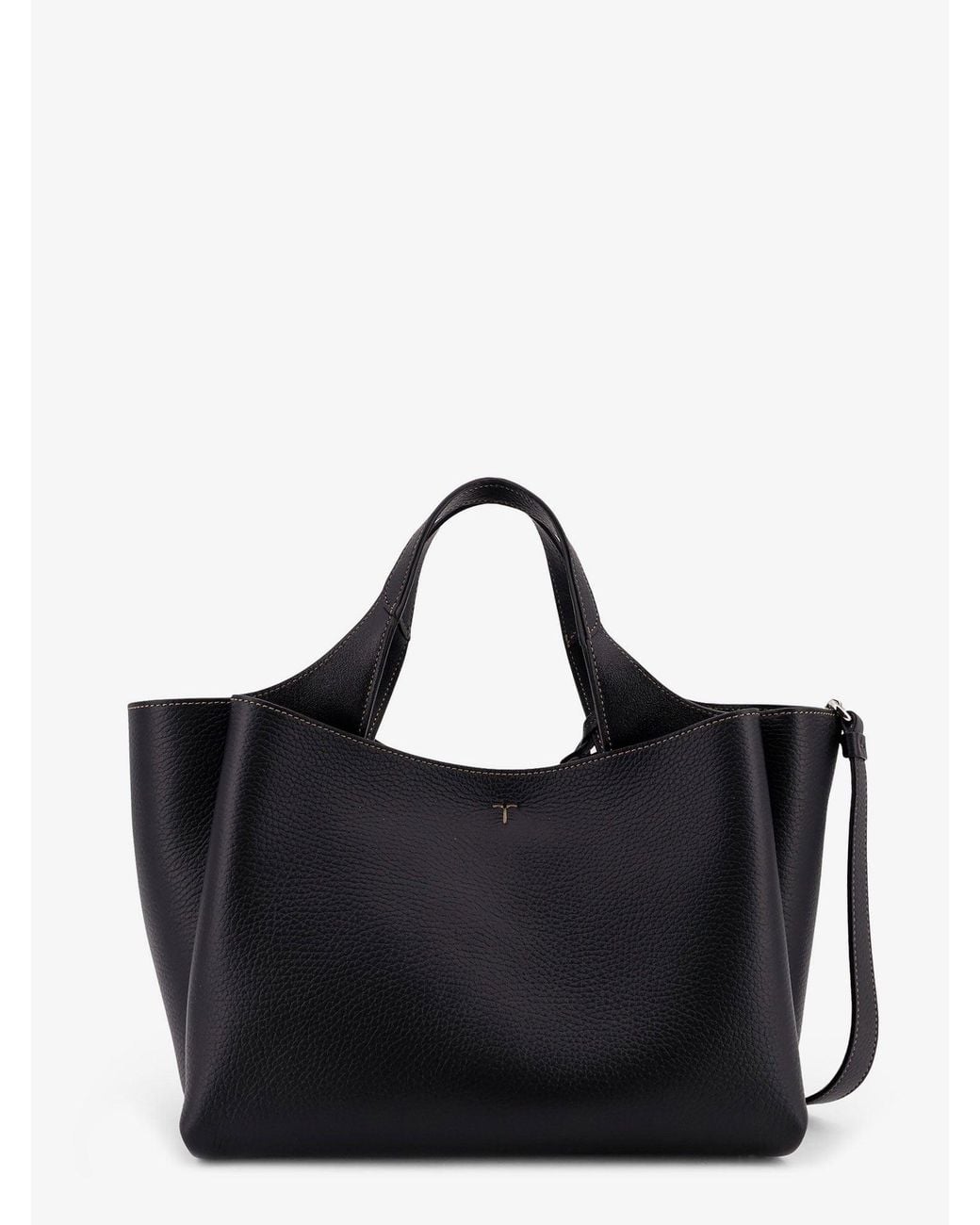 Tod's Black Leather Shoulder Bag