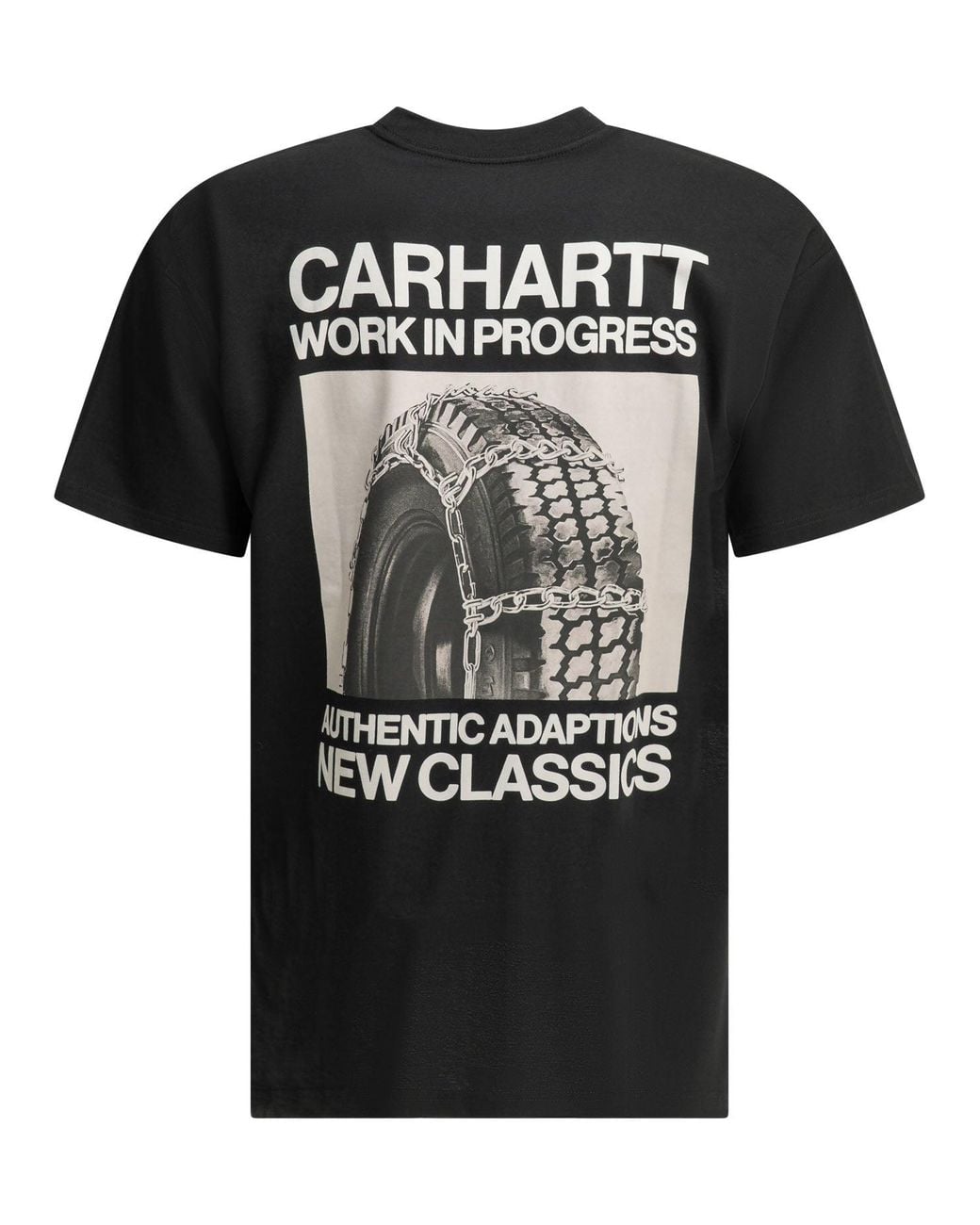 Carhartt Black "S/S Sean Hamilton 03" Crew-Neck T-Shirt for men