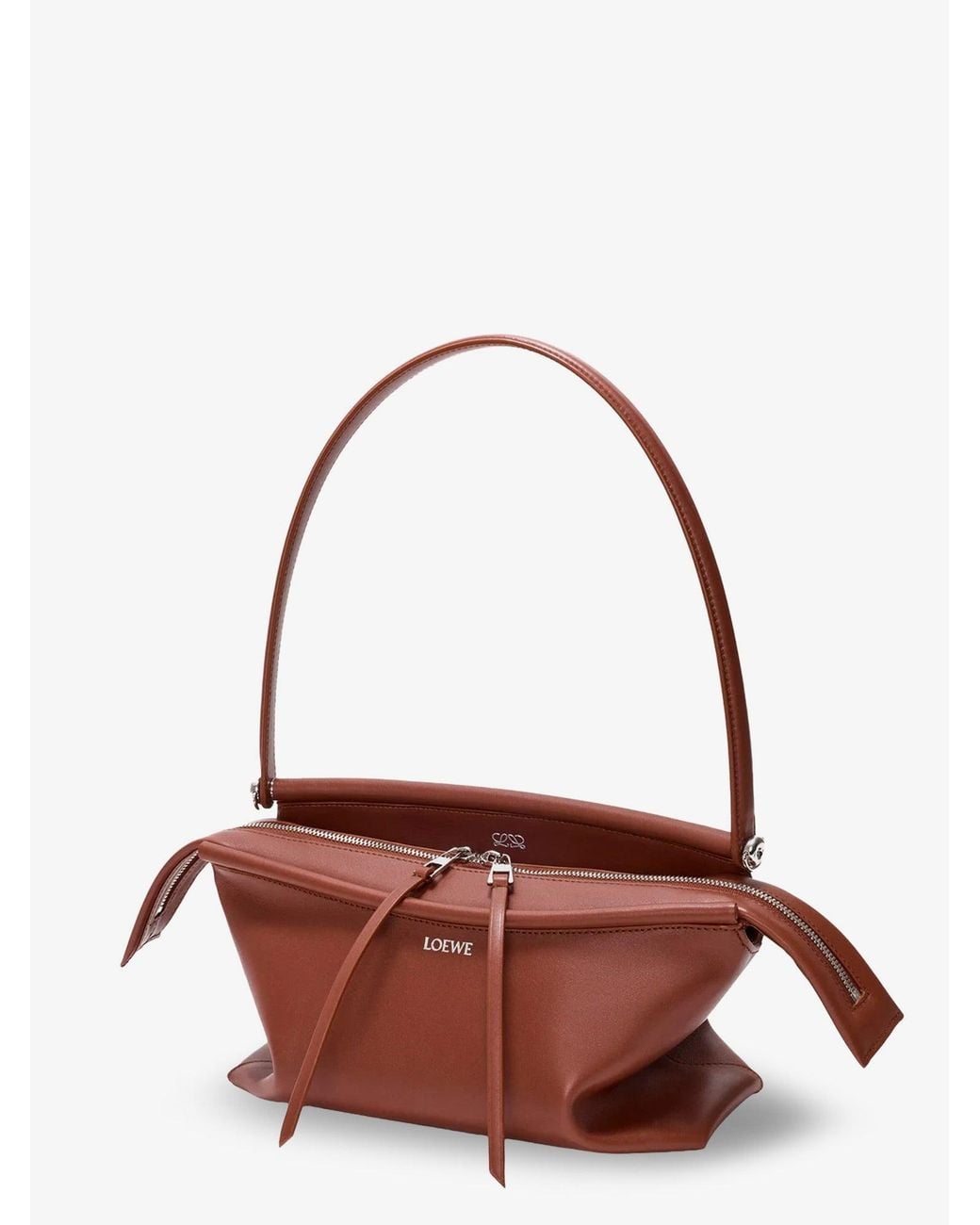 Loewe Red Whisker Small Calfskin Handbag