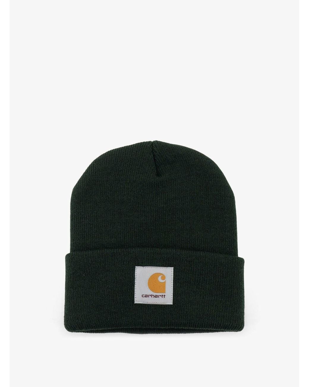 Carhartt Black Hat With Front Logo for men