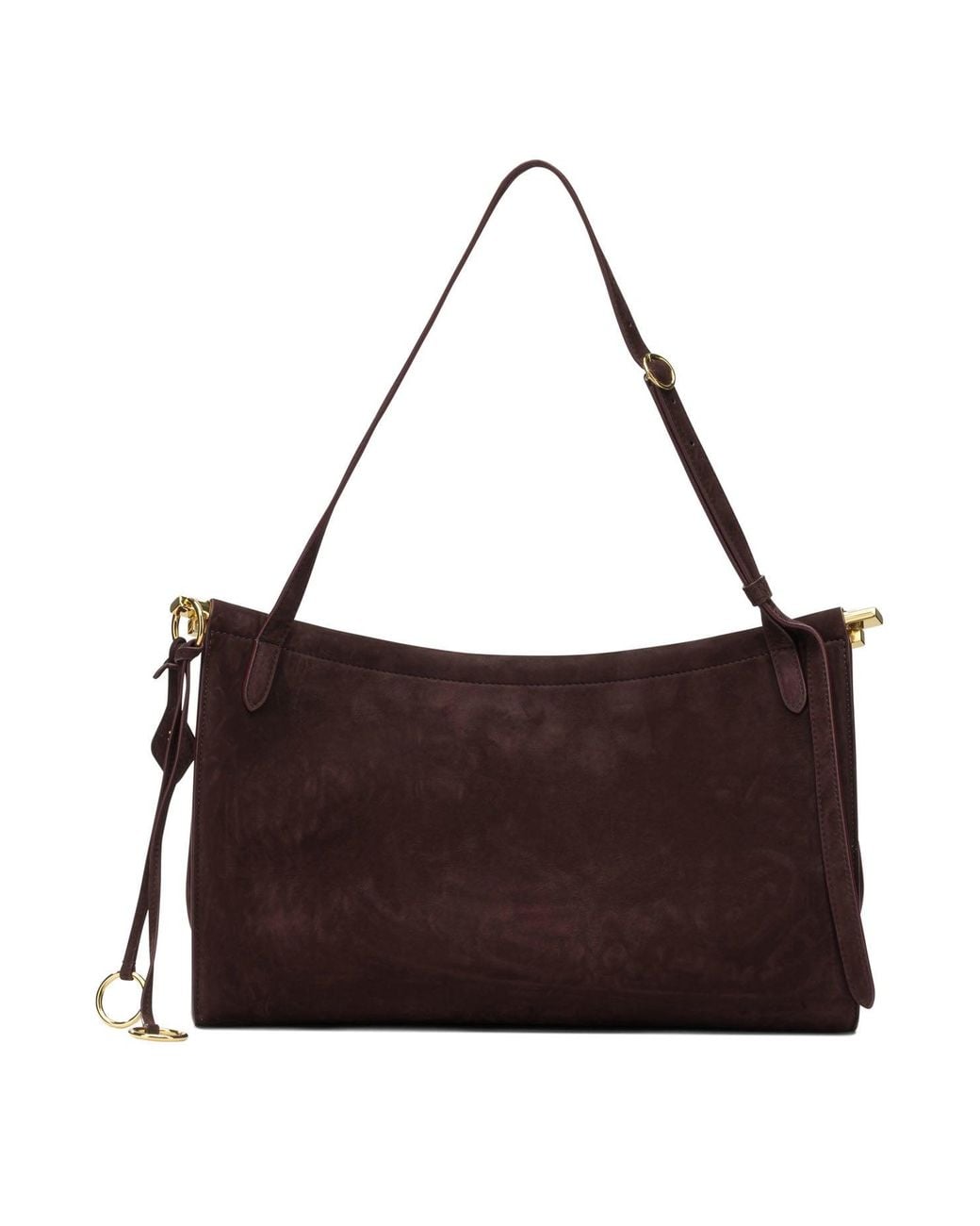 Alaïa Brown "Le Click Pocket 35" Medium Shoulder Bag