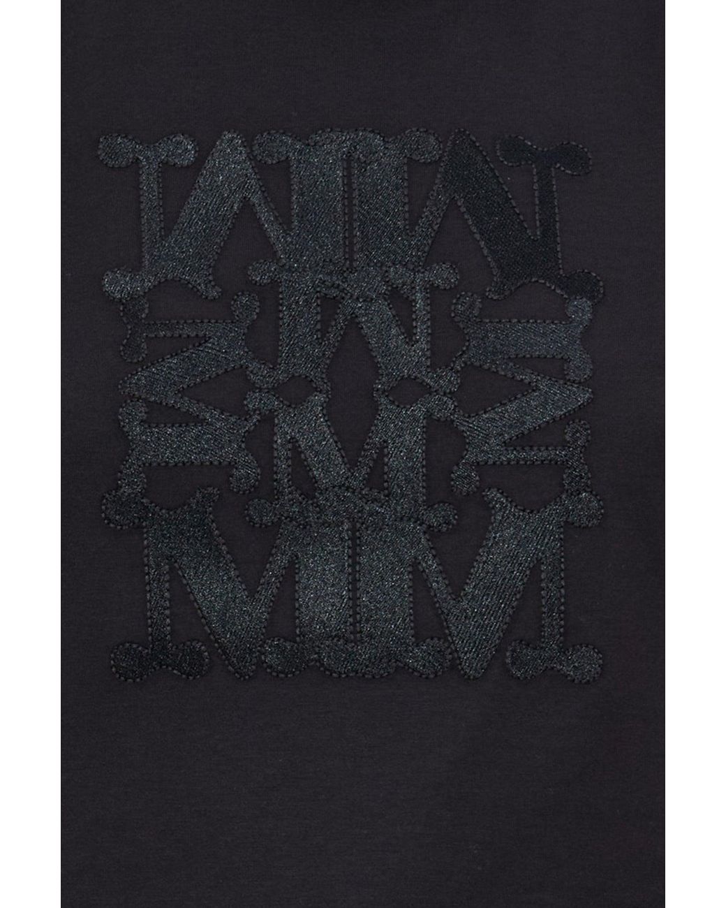 Max Mara Black T-Shirt "Bravo"