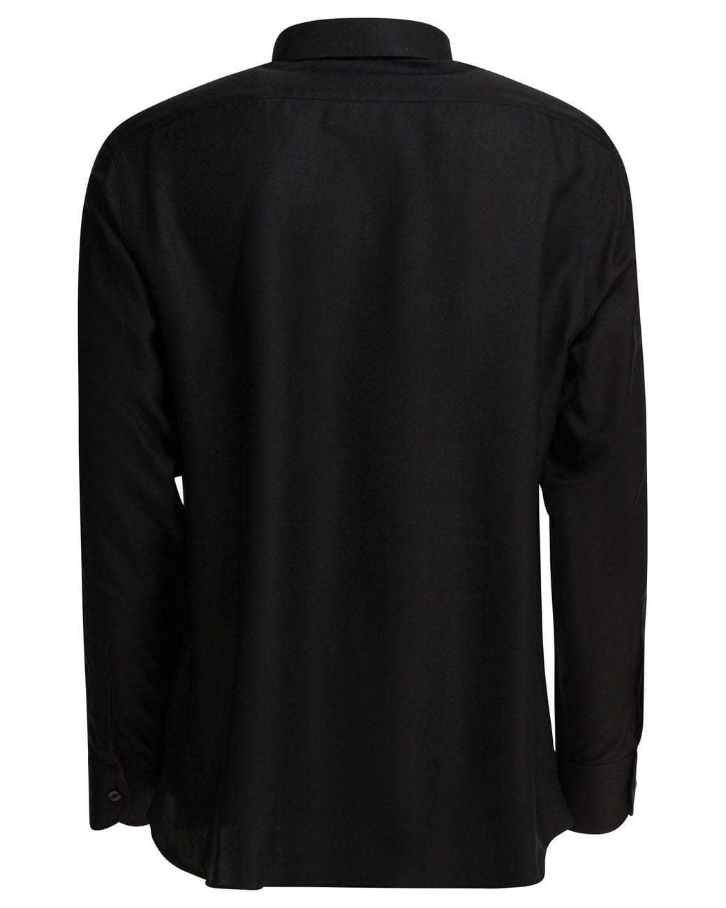 Tom Ford Black Washed Drapy Shirt for men