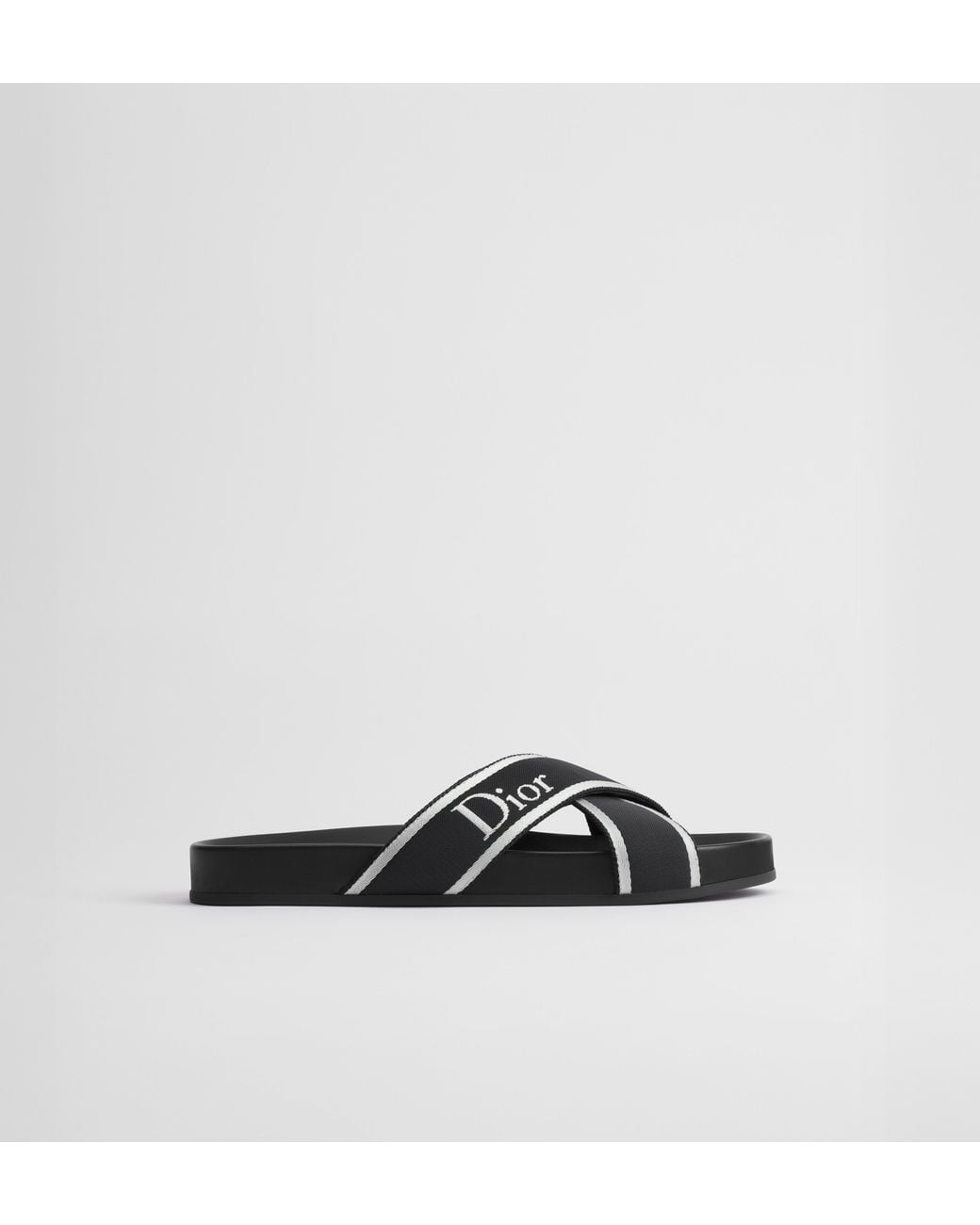 Dior White Aqua Iviera Sandals for men