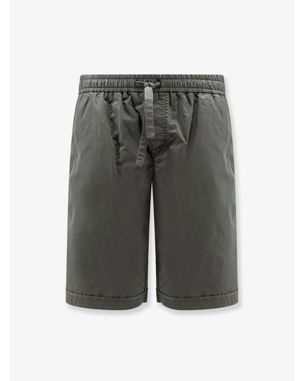 Dolce & Gabbana Gray Shorts Cotone for men