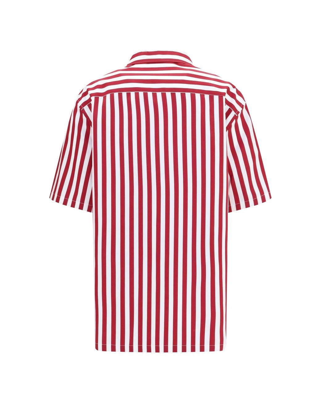 Dolce & Gabbana Red Cotton Shirt