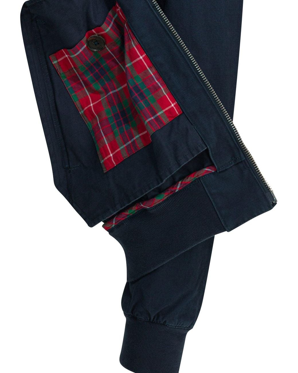 Baracuta Blue Cotton Jacket for men