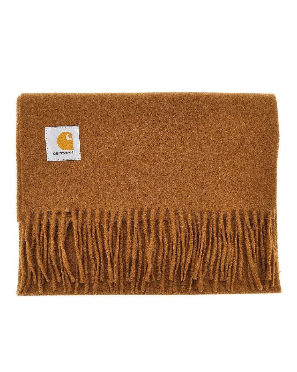 Carhartt Brown Clan Wool Scarf for men