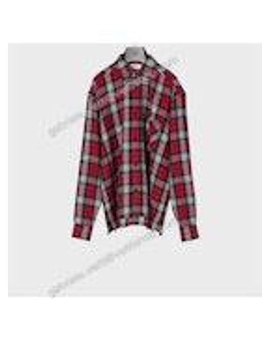 Céline Red Cashmere Shirt for men