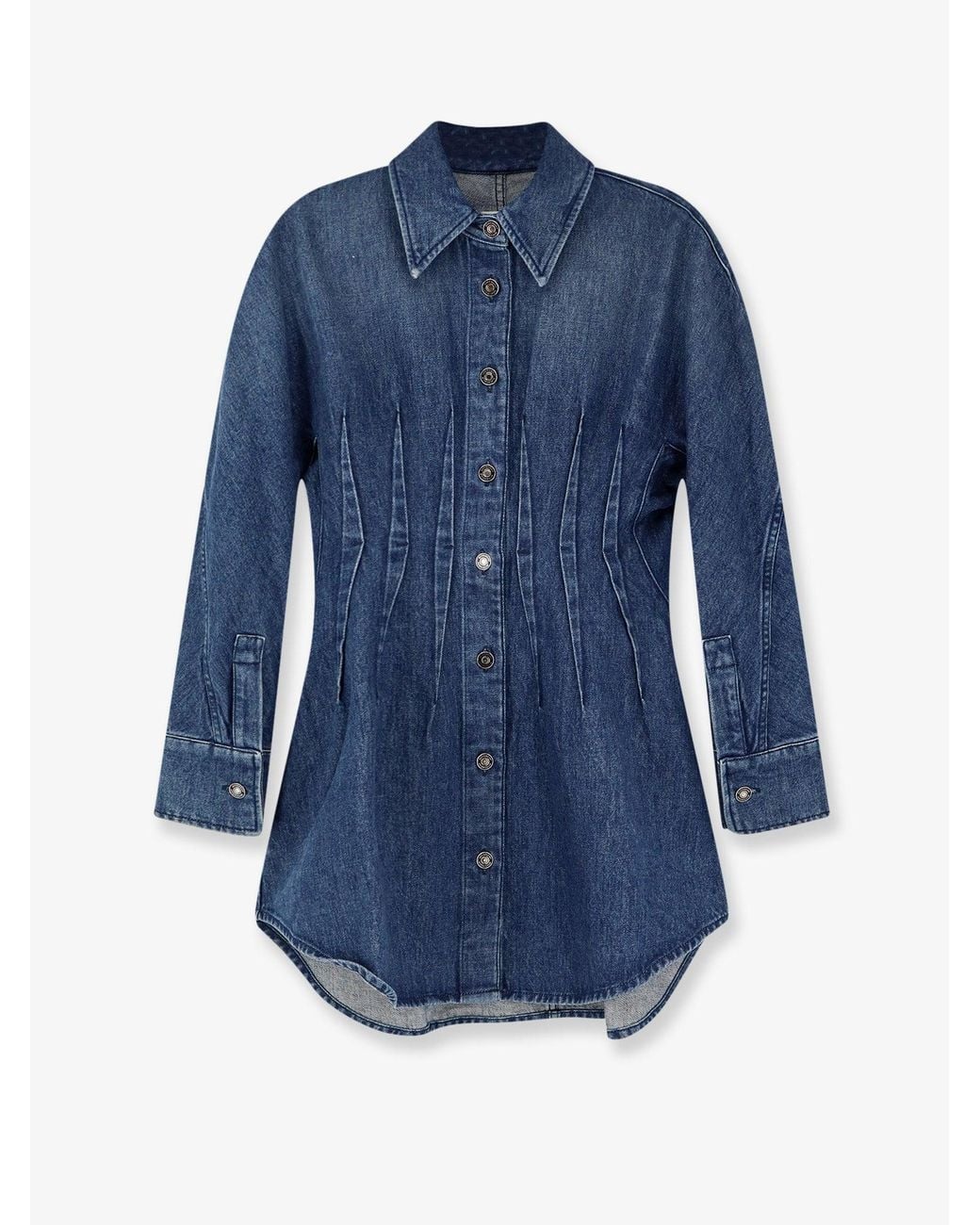 Givenchy Blue Dresses Cotone