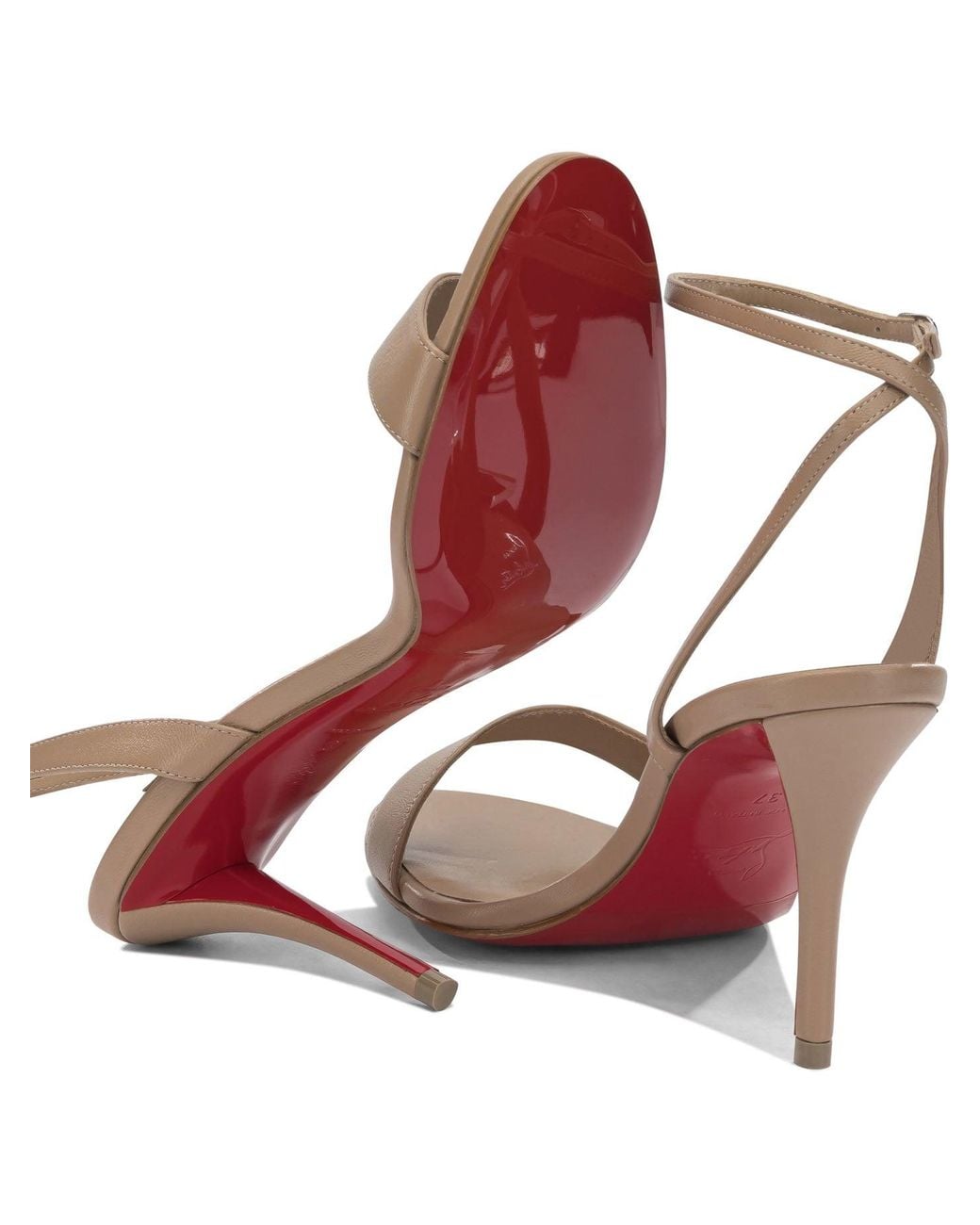 Christian Louboutin Natural Sandals