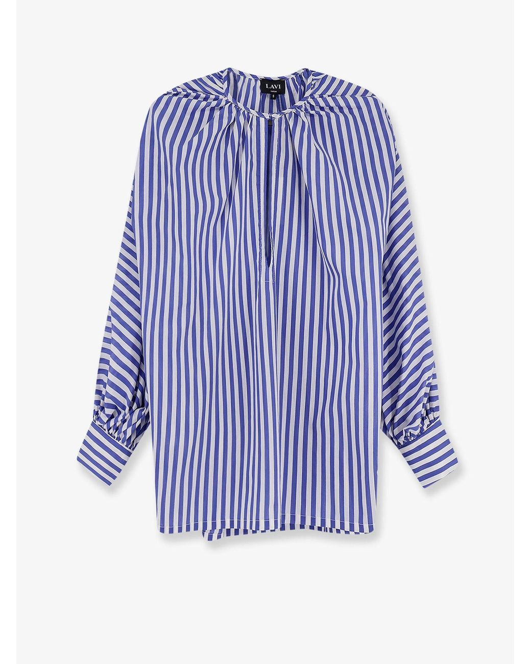 Lavi Blue Shirt Nenné Cotton Blend
