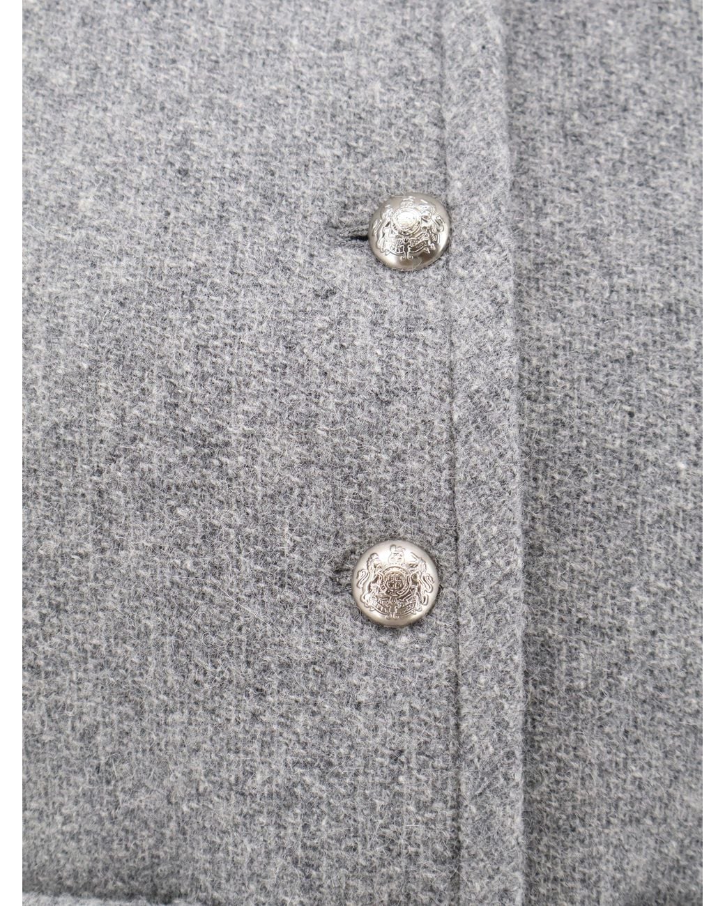 DUNST Gray Classic Tweed Blazer