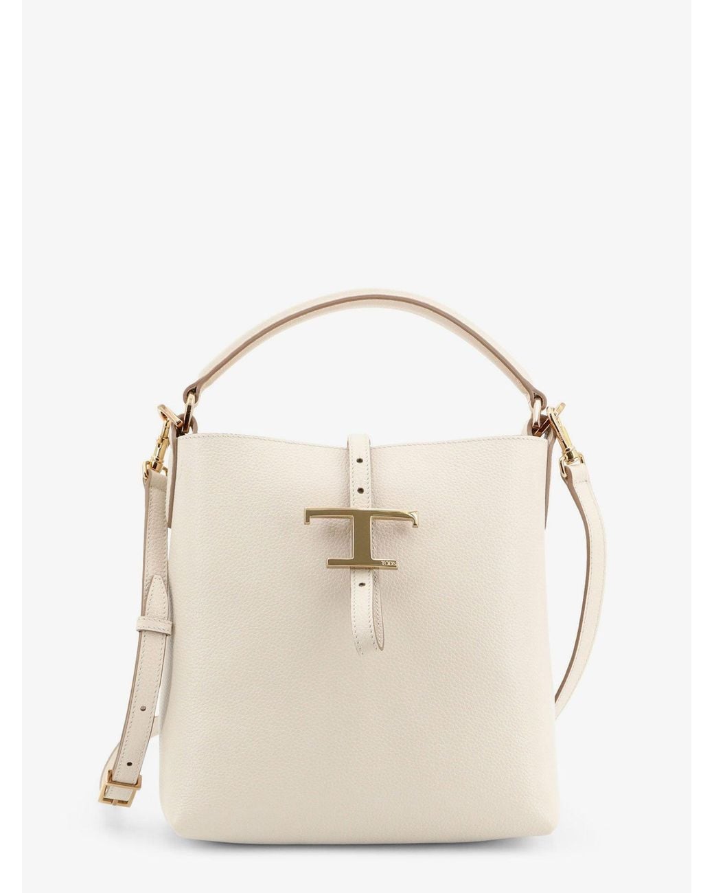 Tod's Natural T Timeless Leather Crossbody Bag