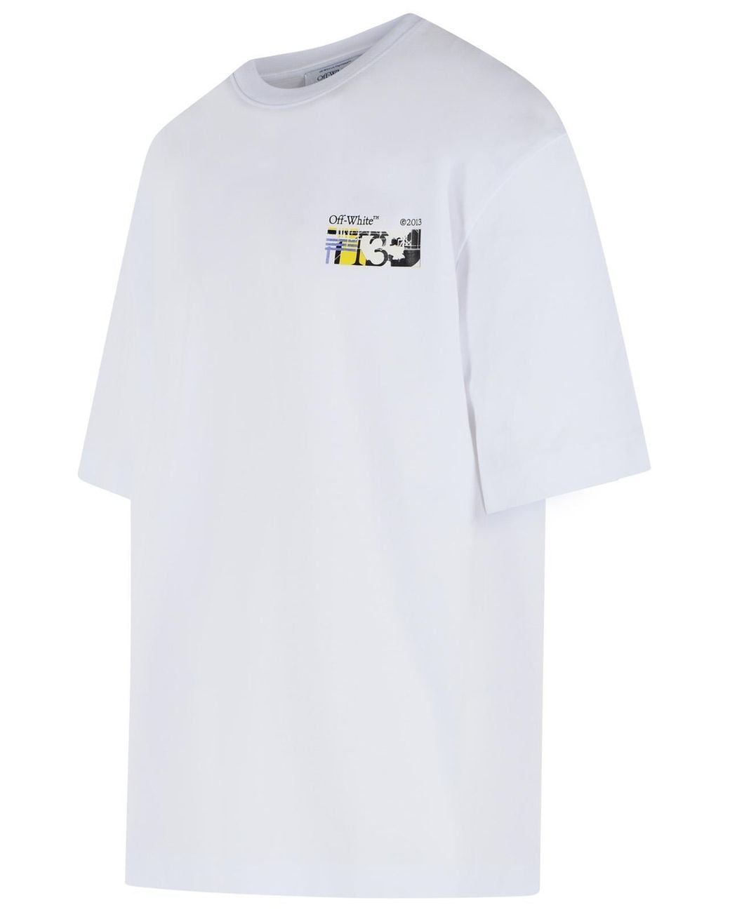 Off-White c/o Virgil Abloh White 'Industrial Arrow' Cotton T-Shirt for men