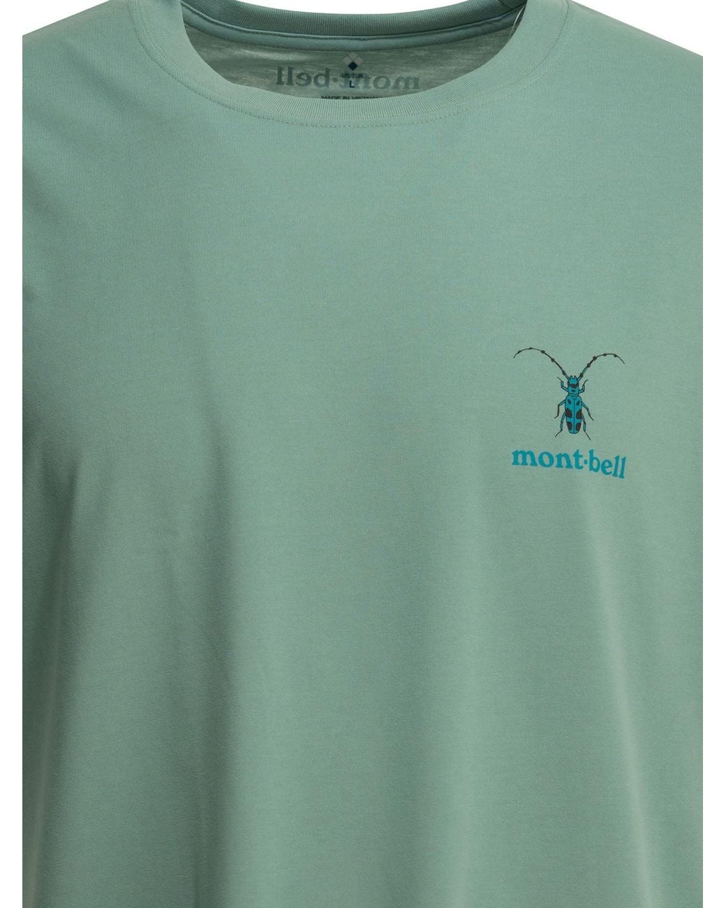 Montbell Green T-Shirts for men