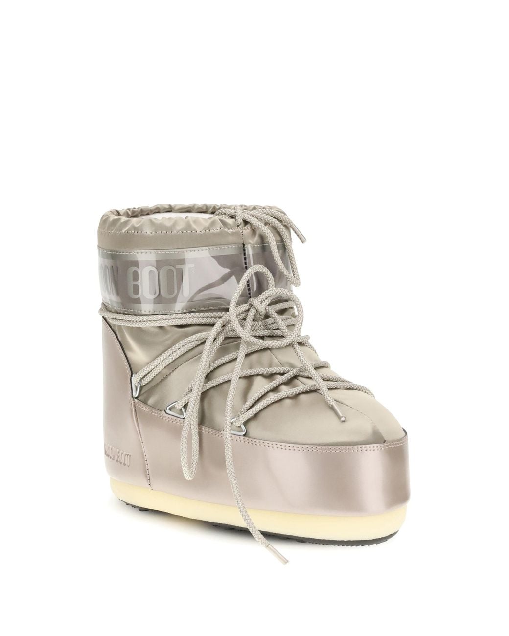 Moon Boot White Icon Glance Boots