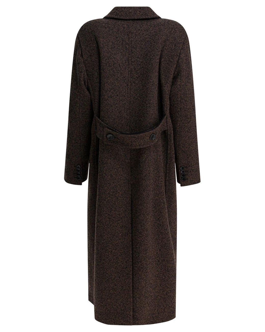 Max Mara Black Wool Cashmere Coat