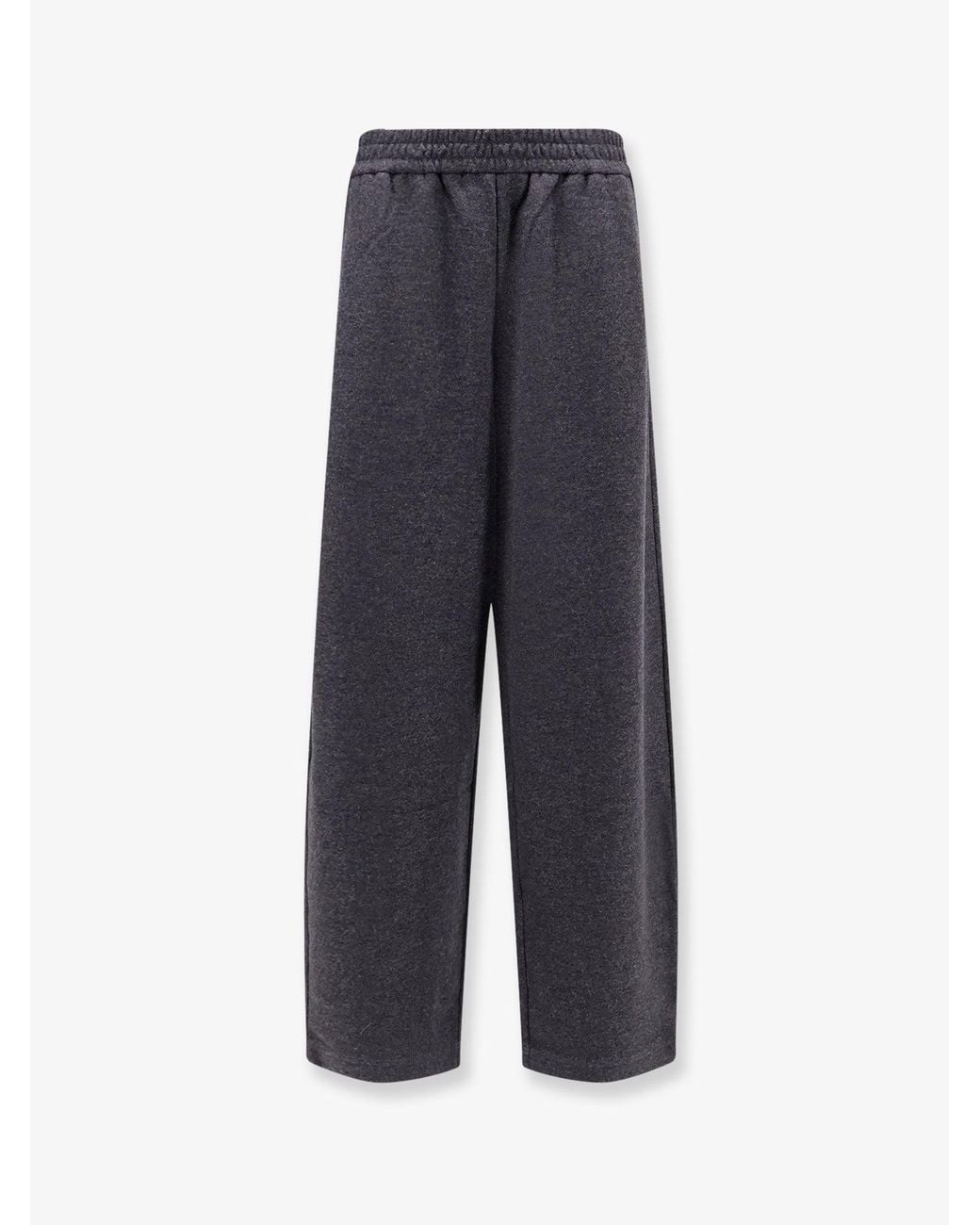 Brunello Cucinelli Blue Cashmere Interlock Track Pants