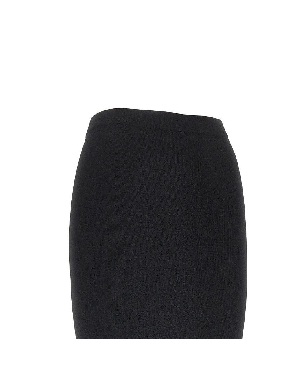Isabel Marant Black Alessy Midi Skirt