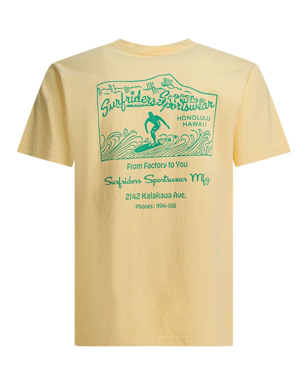Sun Surf Yellow Surfriders Sportswear T-Shirts for men