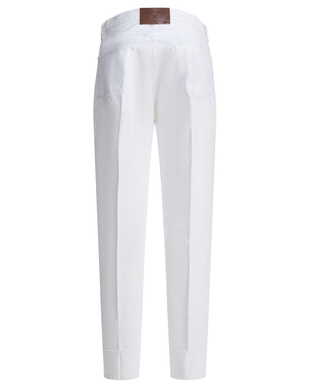 Céline White Jeans for men