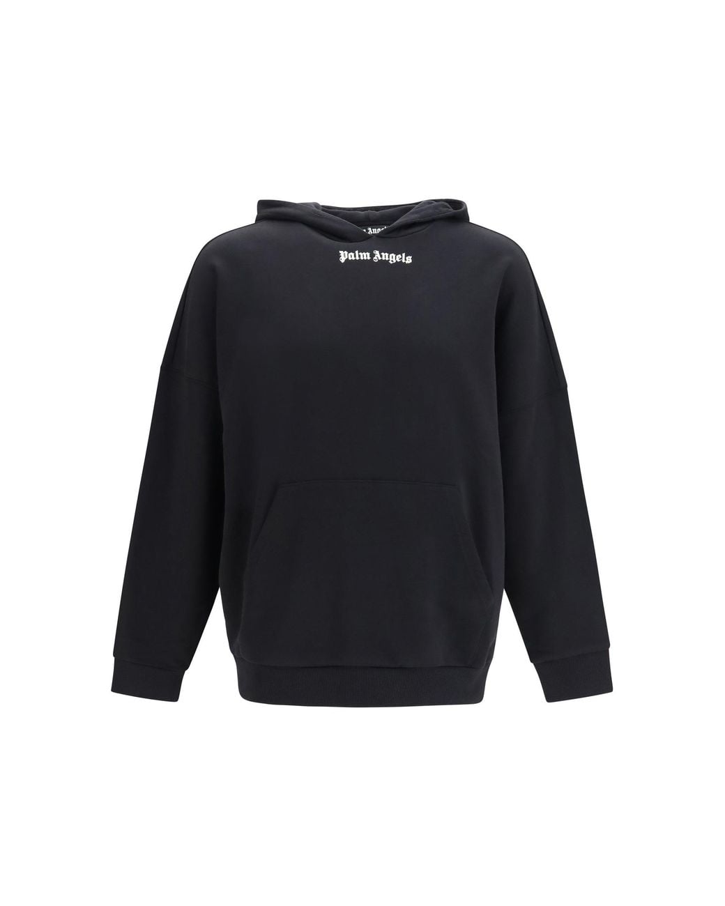 Palm Angels Blue Classic Logo Over Hoodie for men