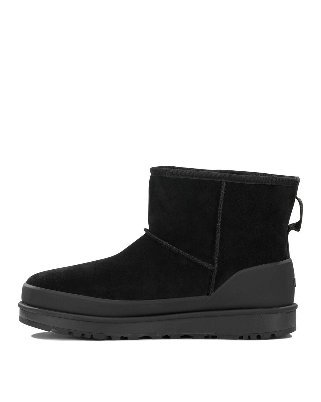 Ugg Black "Classic Mini Guard Gtx" Pull-On Ankle Boots
