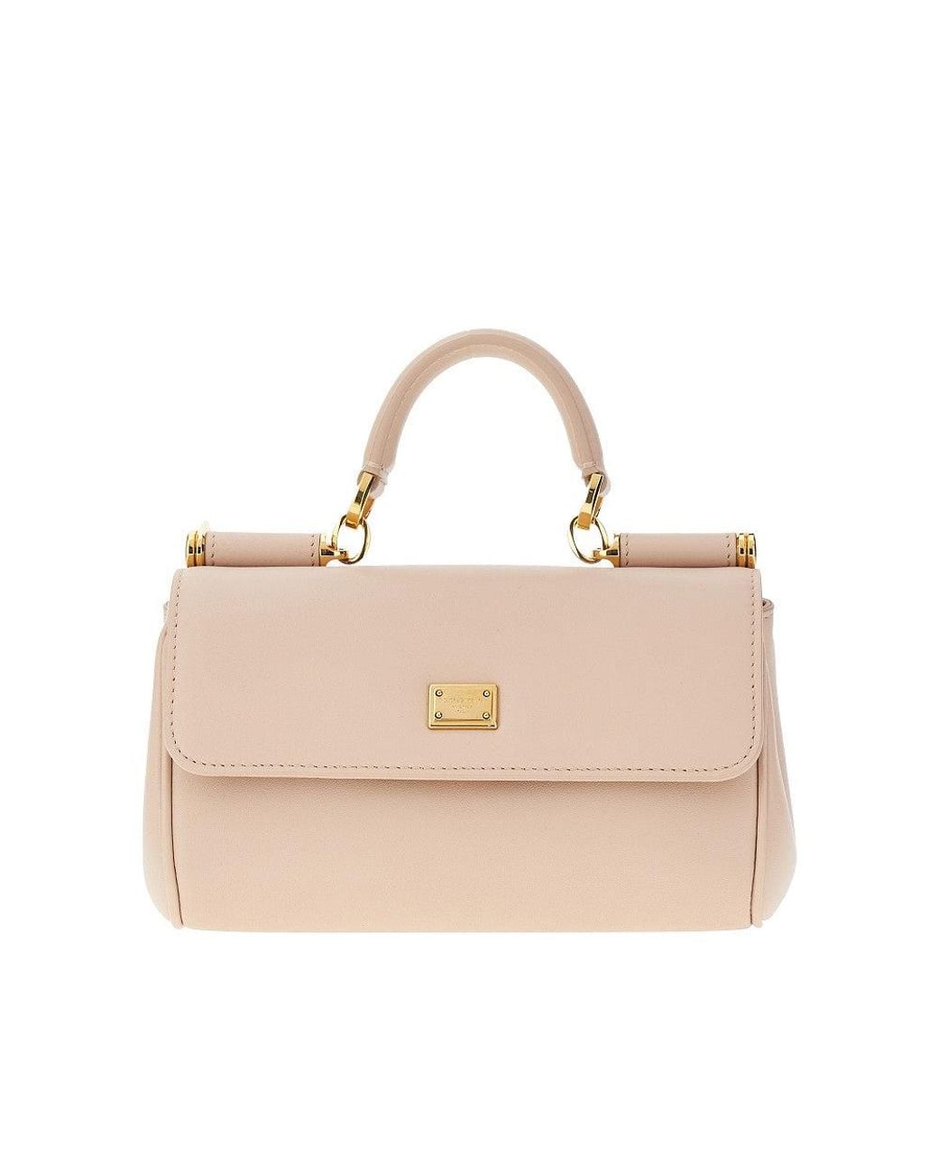 Dolce & Gabbana Natural Plongé Leather 'My Sicily' Bag