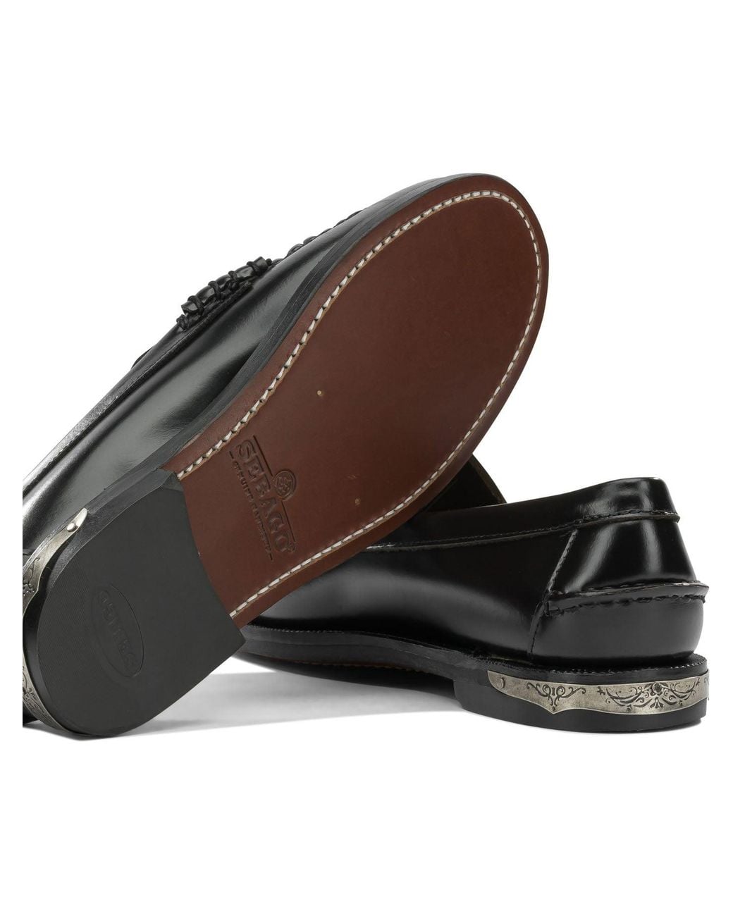 Sebago Black Dan Scarabeo Loafers