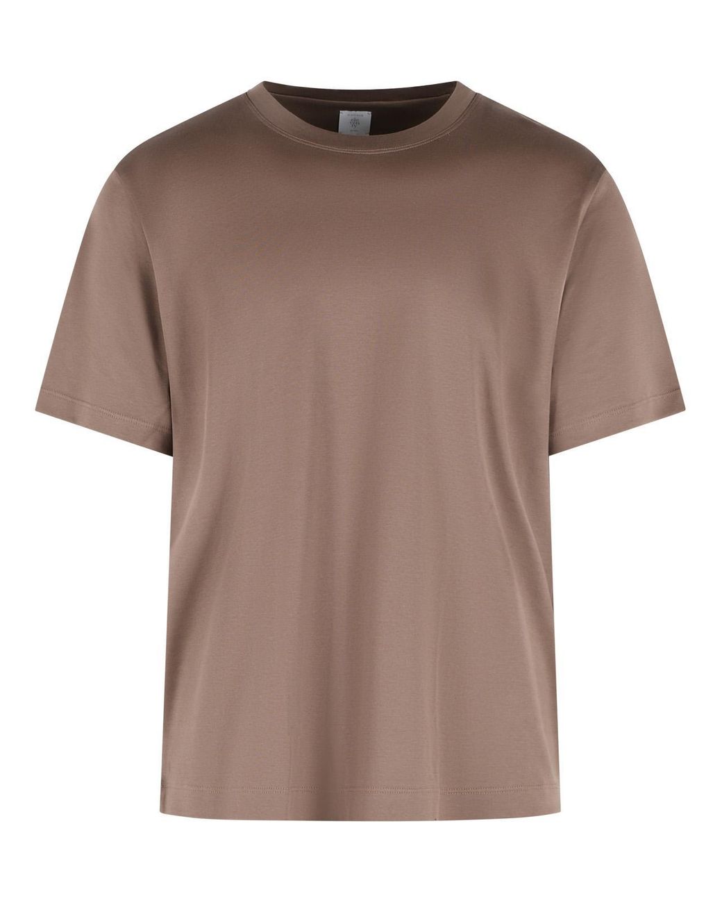 Eleventy Brown Cotton T-Shirt for men