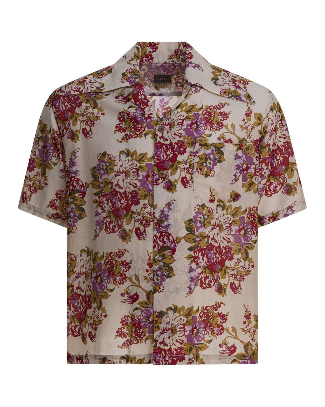 Kapital Pink "Aloha" Shirt for men