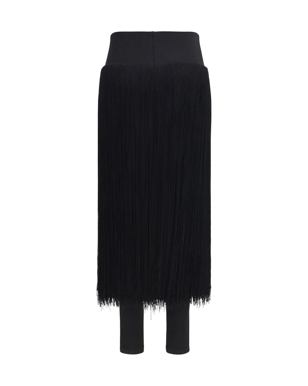 Alaïa Black Fringed Leggings