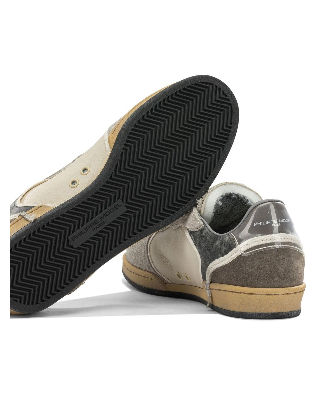 Philippe Model Gray Sneakers & Slip-On